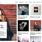 creative blogger template