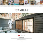 camille personal blogger theme