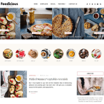 food blogger theme